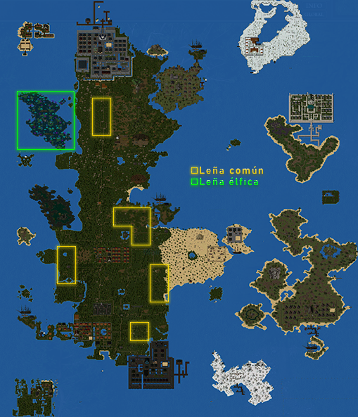 Woodcutting zones map